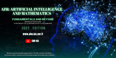 Online Seminars on Artificial Intelligence and Mathematics, 22 Marzo ore 14:30