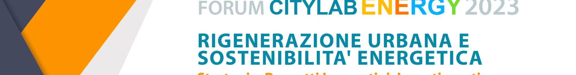 Terza edizione del Forum “CityLab Energy”, Roma – giovedì 13 Giugno 2023