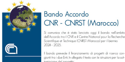 Bando CNR – CNRST (Marocco). Programma di attività per il biennio 2024-2025