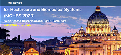Mathematical Modelling and Control for Healthcare and Biomedical Systems (MCHBS 2020) – Rome, 8-10 September 2020